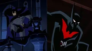 Animated evolution of Batman & Batman Beyond
