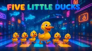 Five Little Ducks | Pond Adventure &ndash; Bright 3D Kids Song