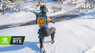 Fortnite (4K 60FPS) Realistic ULTRA GRAPHICS Gameplay | Ultra Rare Skin