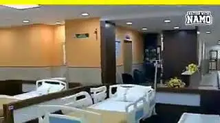 The SVP Hospital, Ahmedabad which was inaugurated by PM consists of,  - 1500 Beds - 139 ICU beds - 3