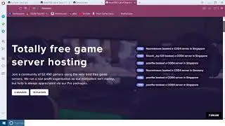 Free VPS For Game Servers (CS: GO, CS 1.6, COD4) ETC..