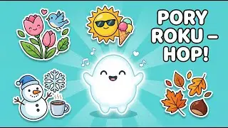 Cztery pory roku 🌸☀️🍂❄️ | Wiosna, Lato, Jesień, Zima | Piosenka dla dzieci | Lumio