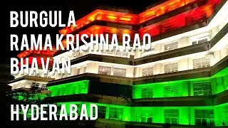 Beautiful BRK Bhavan lighten up in tri colour