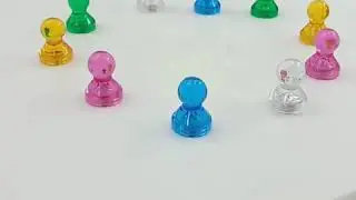 Magnetic crystal transparent Magnetic thumbtack