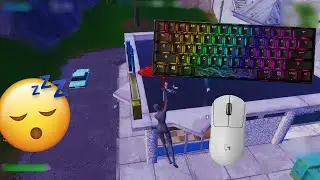 HyperX Alloy Origins 60 Aqua Switches ASMR Chill 😴 Ranked Reload Satisfying Fortnite GamePlay!