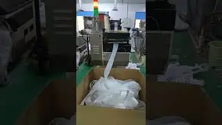 The production of PE white plastic Zipper in 60mm #PlasticZipper #PlasticSlider