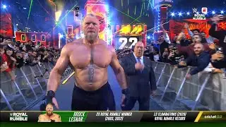 OMG🤯 Brock Lesnar RETURN at WWE Royal Rumble 2026 Highlights Today!