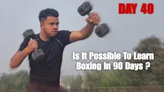 Winter Arc Challenges 90 Day Boxing Training 🥶🥊|| Day 40