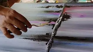 Beautiful Abstract Landscape Demonstration : Nature & Us : Prakash Agumbe
