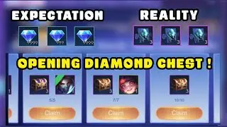 OPENING 515 DIAMOND CHEST! | Invite Friends Back Win Diamonds Event - Mobile Legends Bang Bang