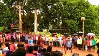 jami v/s Araku valley match | village volleyball match