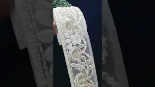 Роскошные драпировки: откройте для себя лучшее изысканное кружево в Hamza Lace Emporium | Вышитое кружево #шорты