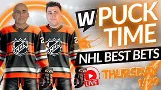 Tonight&rsquo;s NHL Bets You CAN&rsquo;T Miss! | Thursday Picks, Predictions & Best Bets | PuckTime 1/29