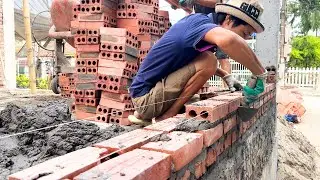 Vietnamese Farmers' Peak wall building Techniques | ae-Construction