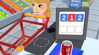 Best CASHIER in the world! 🤫 - Hypermarket 3D
