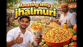 Best test food jhal muri in West bengal malda    Food vlog #vlog