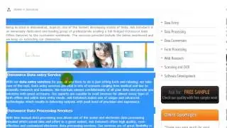 Outsource Data Entry India