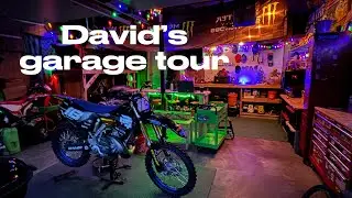 My dirt bike garage tour