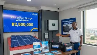 Price Of Tubular Solar Battery Storage System With Inverter, Solar Panels Installation In Lagos Nig.
