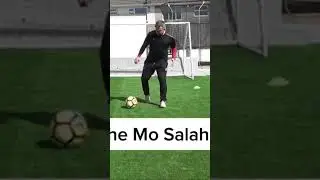 Mo Salah Soccer Skill ⚽️ Amazing Football Skill to beat the defender in the penalty box #shorts