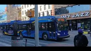 MTA BUS: 2017 New Flyer Xcelsior XD60 [6098] M125 bus @ West 125th Street & Adam C Powell Blvd