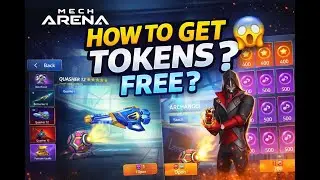 How to get Token for Free 😱🤔🔥 | Quasher 12 and Archangel crate rush event guide⚔️⚡ | Mech Arena
