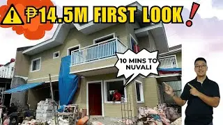 [FIRST LOOK] ₱14.5M Modern Home in Laguna Bel-Air 4 | Ongoing Construction