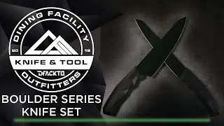 DFACKTO BOULDER SERIES KNIFE BLOCK SET