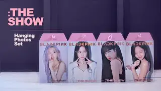 Unboxing Blackpink The Show Hanging Photos Set