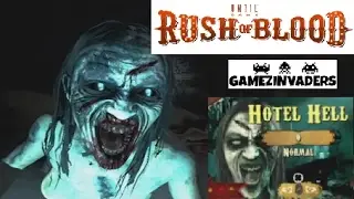 Until Dawn: RUSH OF BLOOD! Arcade Roller Coaster Shooter! HOTEL HELL! Horror Ride! Playstation VR!