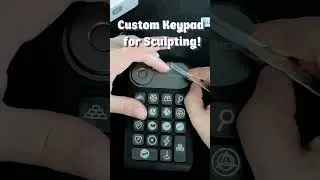Custom Keypad for iPad Sculpting ✍️🔥 (Huion Keydial Mini + Nomad Sculpt)