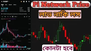 Pi Network Market Price.Loss And Profit. #cryptocurrencymining #pi #stockmarket #crypto