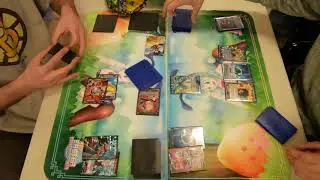 Dragonball Super Card Game, Batter Up Friday Local B/Y Vanilla Goku vs Cheelai and Lemo Round 2
