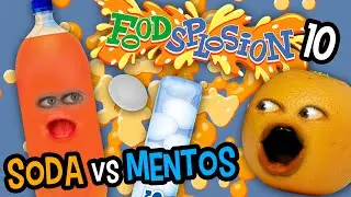 Annoying Orange - Foodsplosion: Soda vs Mentos!