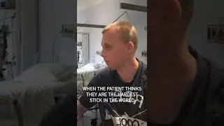When patients think they are hard IV starts. #nurselife