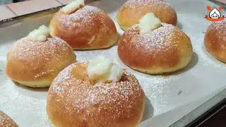 Milk cream brioche