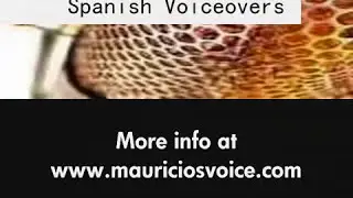Spanish voice over talent.