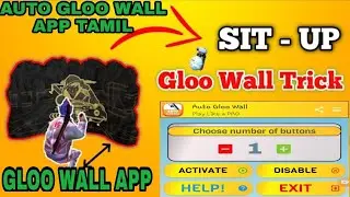 free fire auto gloo wall  tips and tricks tamil😊😊
