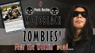 MTG Arena - Standard Crimson Vow Monoblack Zombies with Champion of the Perished and Grim Wanderer