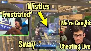 FAZE Sway Caught Cheating With Nova Wistles Live On Stream + 100T Ceice & Liquid Riversan