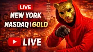 LIVE PROP FIRM TRADING &ndash; NEW YORK OPEN | GOLD & NQ | Discipline vs Volatility