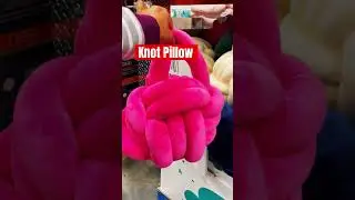 Knot Pillow @ Costco #shorts #shortvideo #youtubeshorts #pillow #plush #costco #shortvideo