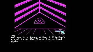 Let's Play Some Transylvania DOS Text Adventure Full LP