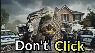 Life Million years ago| Gaint white Snake Attack Army| Cinematic Movie