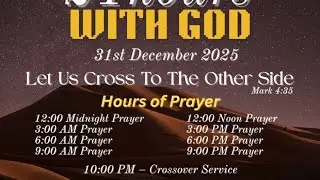 6:00 PM PRAYER WATCH