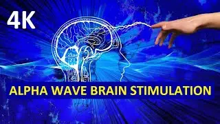 Alpha wave brain stimulation: QUICK RELAXATION (Use headphones and read the description)