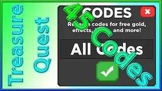 All Codes for Treasure Quest *45 CODES!!* | Update 7 / Ultimates Update | 2019 July