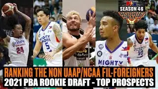 2021 PBA Rookie Draft: Top Fil-Foreigners - Non UAAP & NCAA Prospects