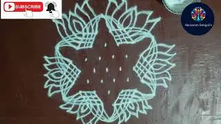 7*4dot rangoli😍 #easykolam #dotrangoli #colorrangolis 