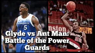 🔥Clyde Drexler vs. Anthony Edwards: The Battle Of The High Flying Power Dunkers!!🔥